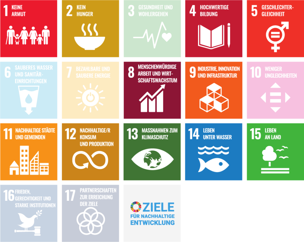 Sustainable Development Goals, SDGs der Vereinten Nationen